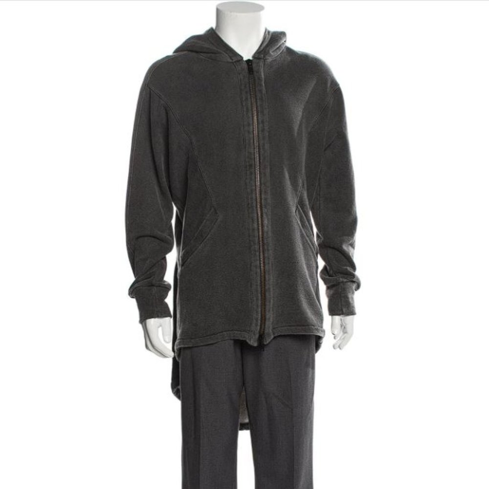 ALEXANDRE PLOKHOV Men's Hooded Long Sleeve Cardigan Size L
